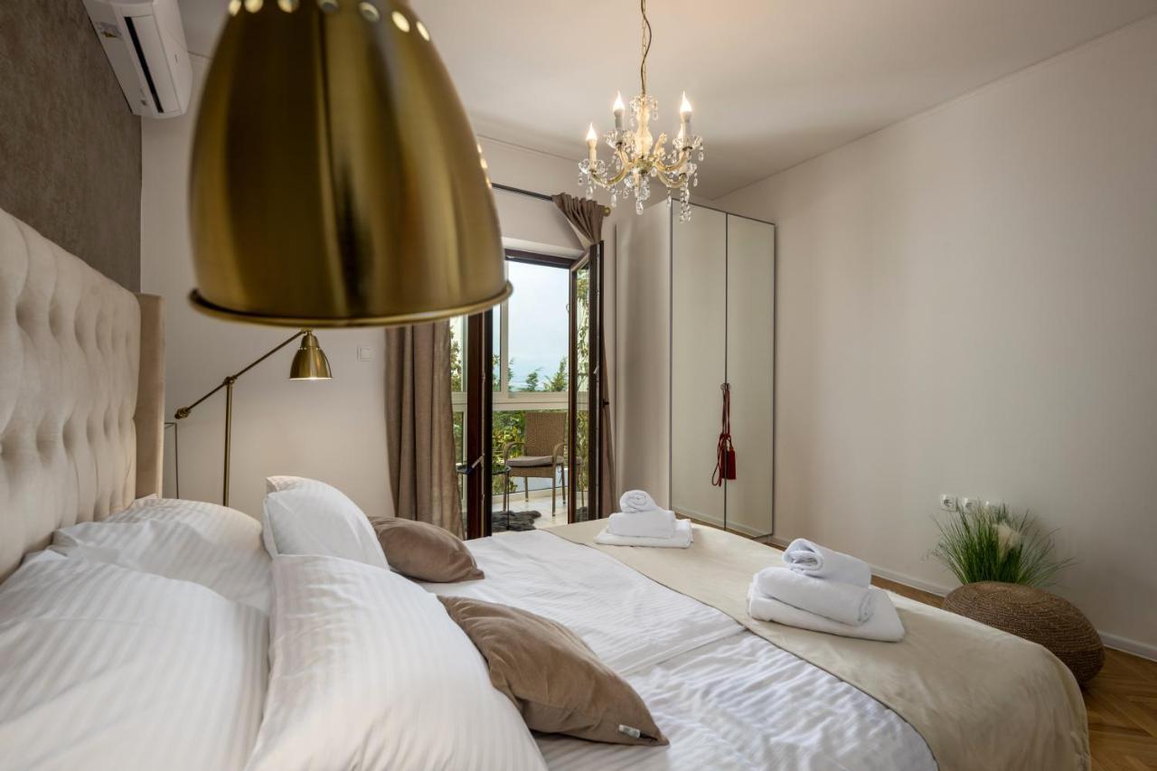 Villa Adriatic, Apartment Rebecca With Heated Swimming Pool, Sew View, Childrens Playground Ičići Eksteriør bilde